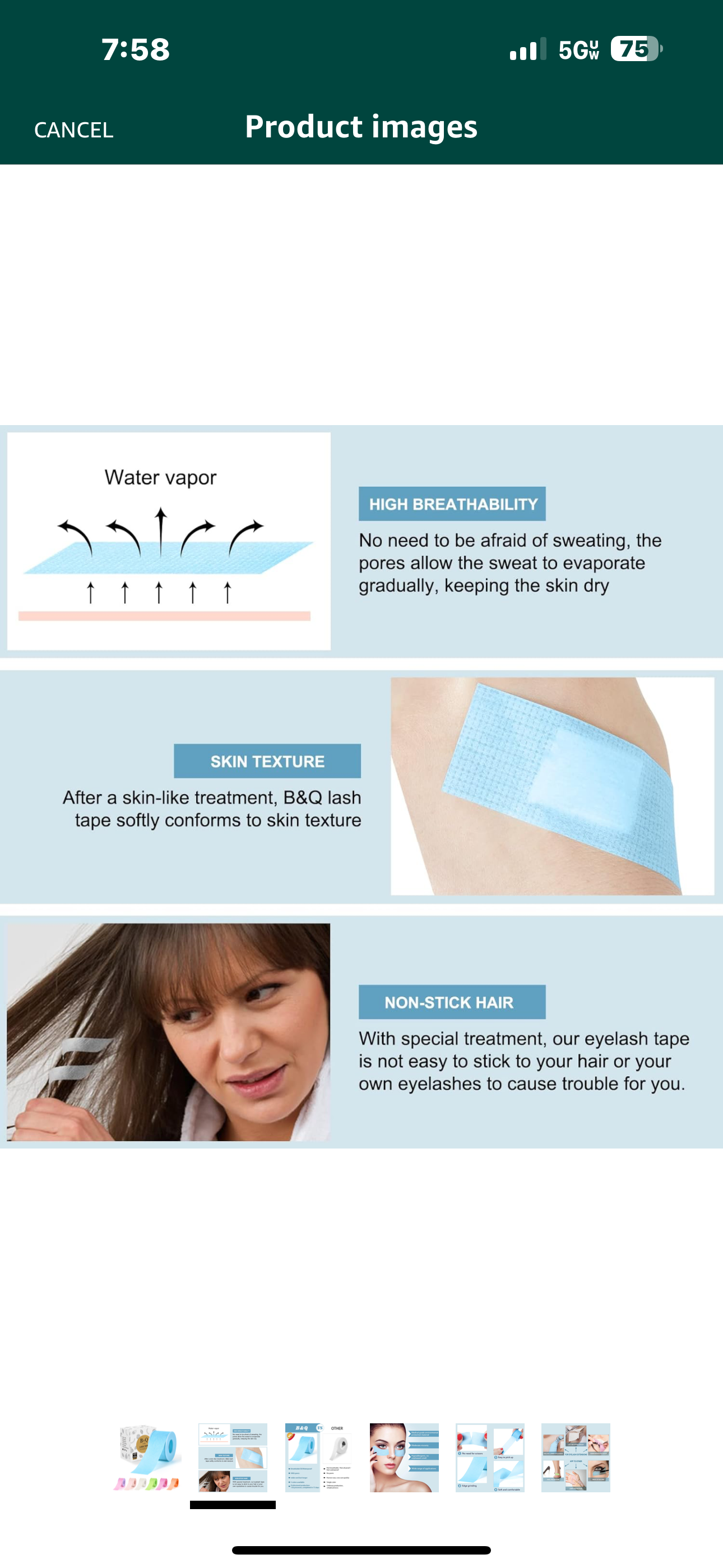 Medical Tape Sensitive Skin Tape for Lash Extensions